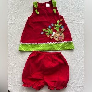 Christmas reindeer outfit 6m